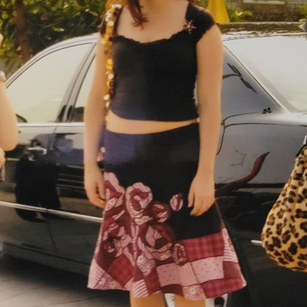 Art to wear anthropologie skirt from early 2000s